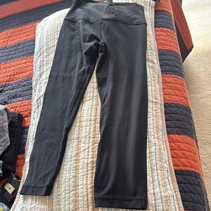 Black Lululemon leggings gently used Size 4